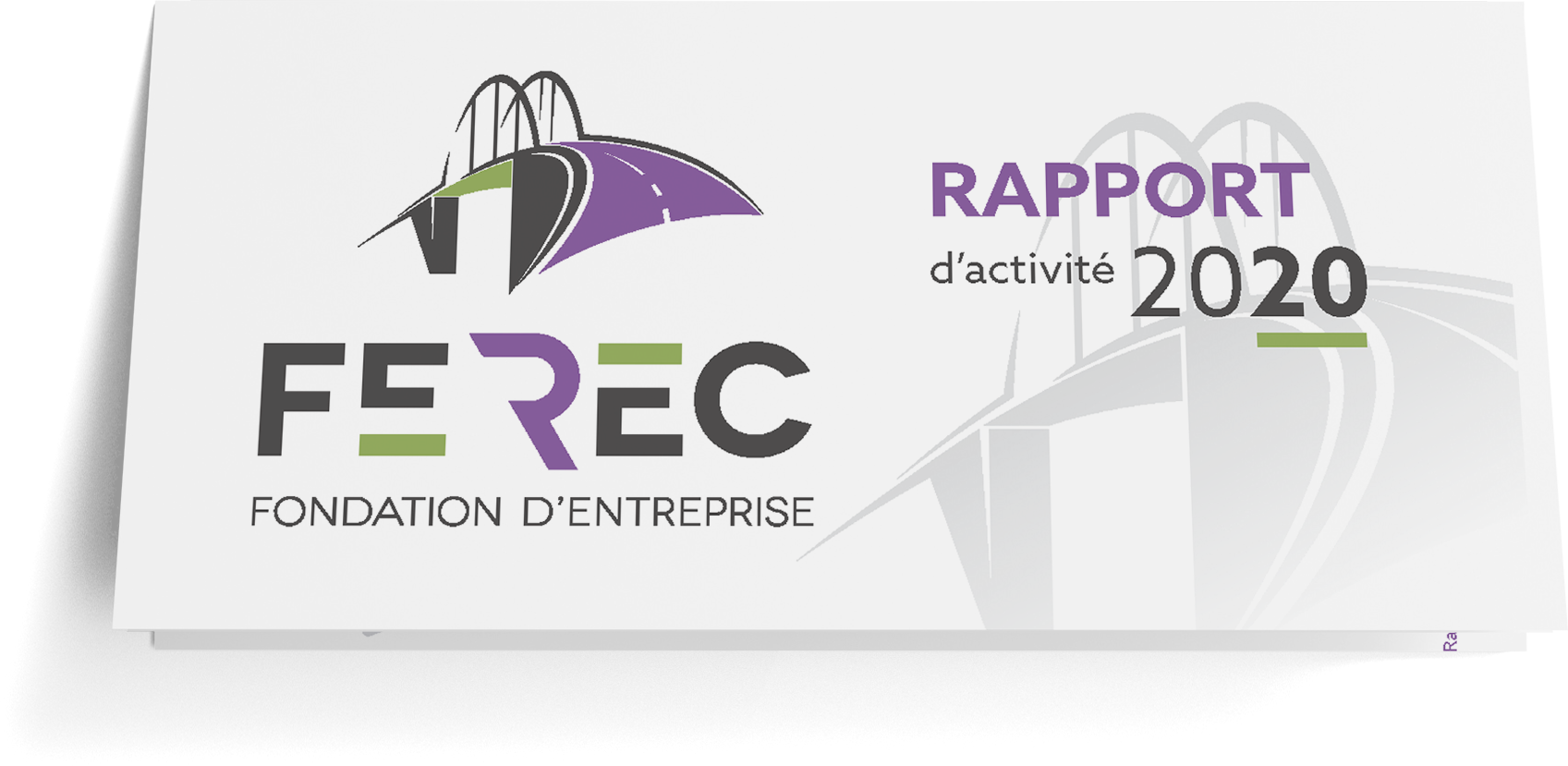 Rapport d'activité 2020 - Fondation d'entreprise FEREC
