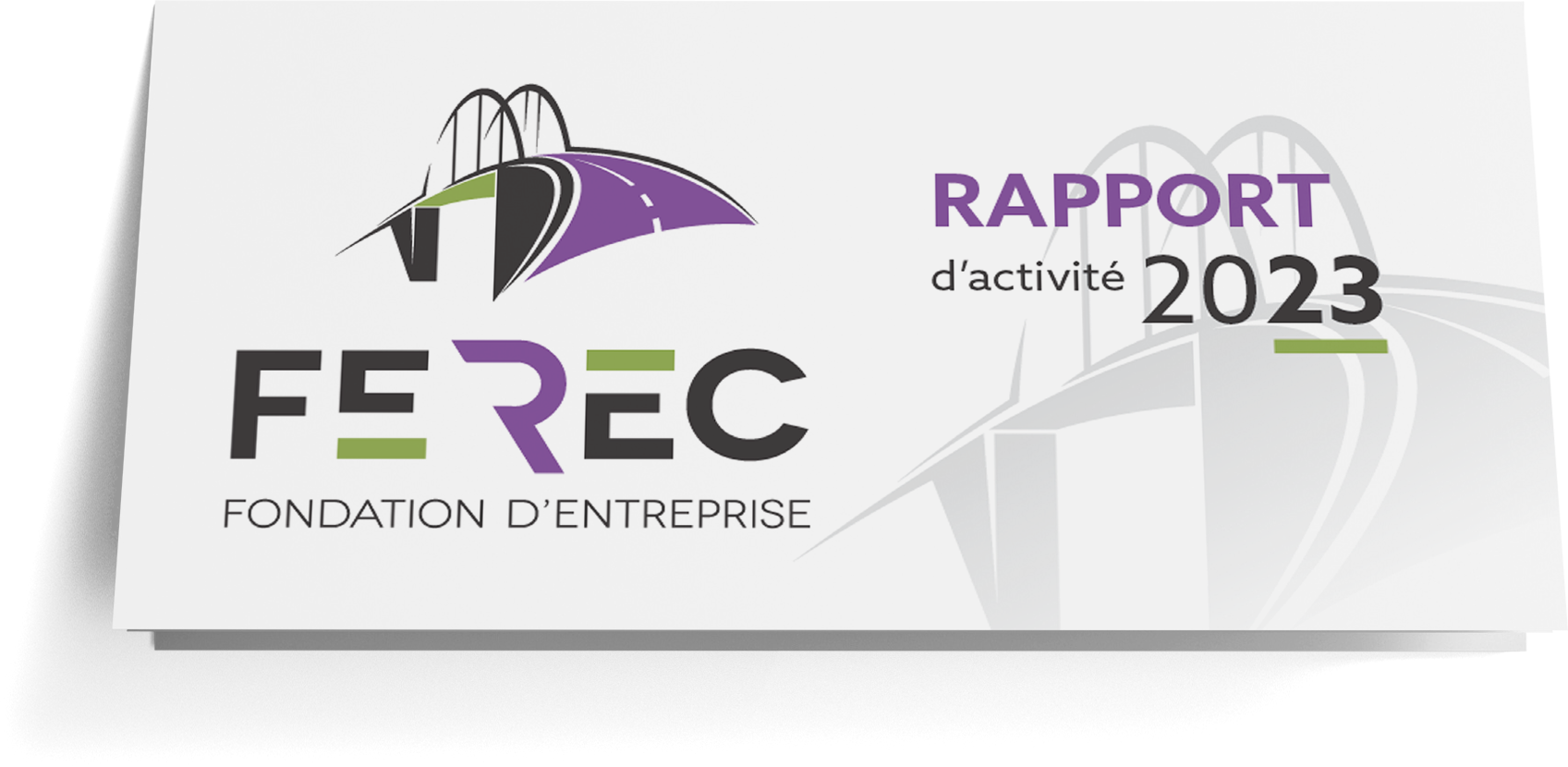 Rapport d'activité 2023 Fondation Ferec - p1