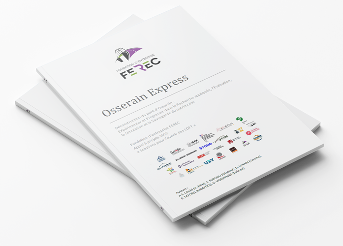 Fondation FEREC - Déconstruction du pont d’Osserain : EXpérimenter et Progresser dans la Recherche appliquée, l’Évaluation, la Simulation et la Sauvegarde du patrimoine