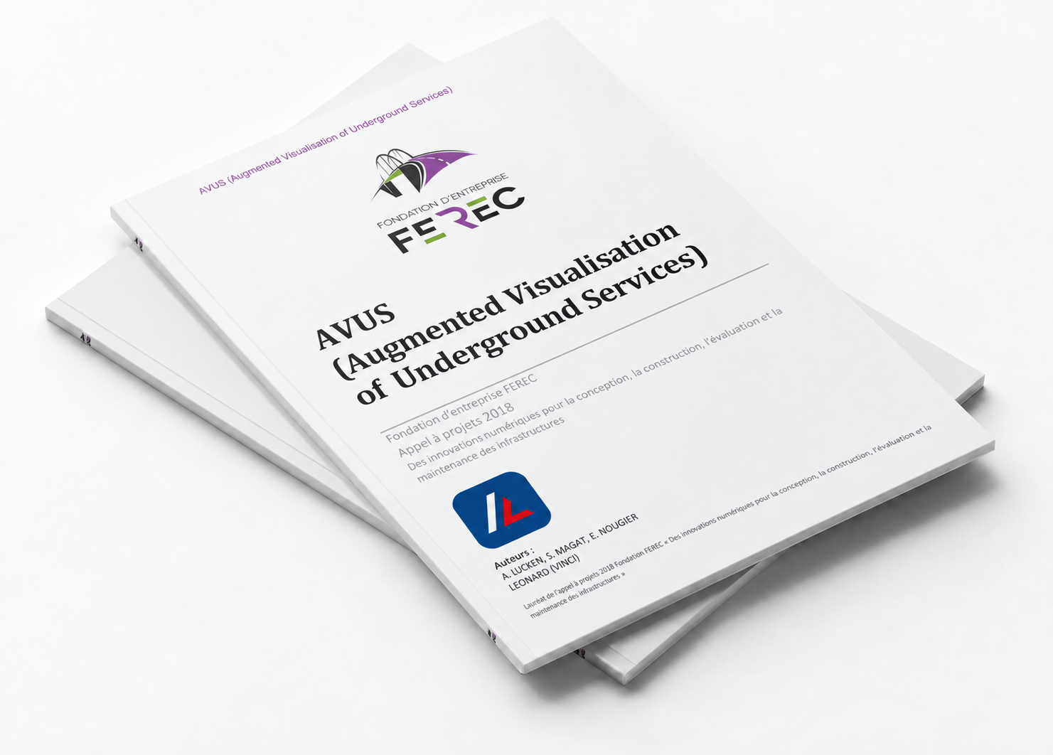 Rapport AVUS – Augmented Visualisation of Underground Services – appel à projets FEREC 2018